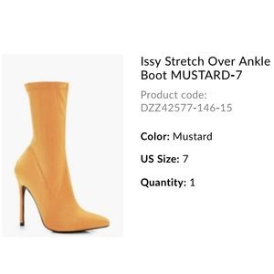 Boohoo Over The Ankle Booties